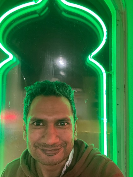 Raja Miah at Restaurant Take away Green neon